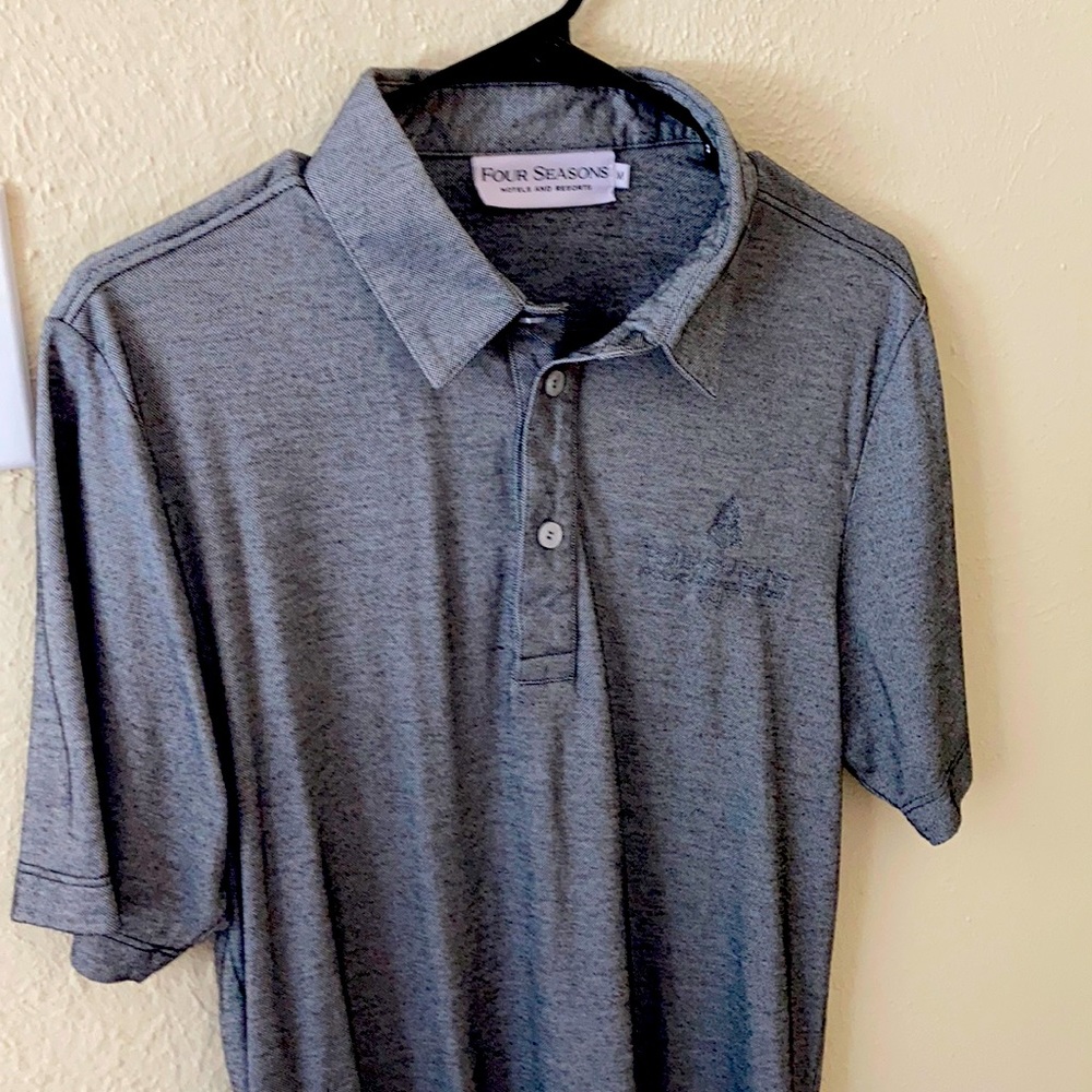 Men’s polo - embroidered with luxury resort logo